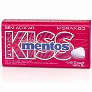 MENTOS LATA KISS MOR