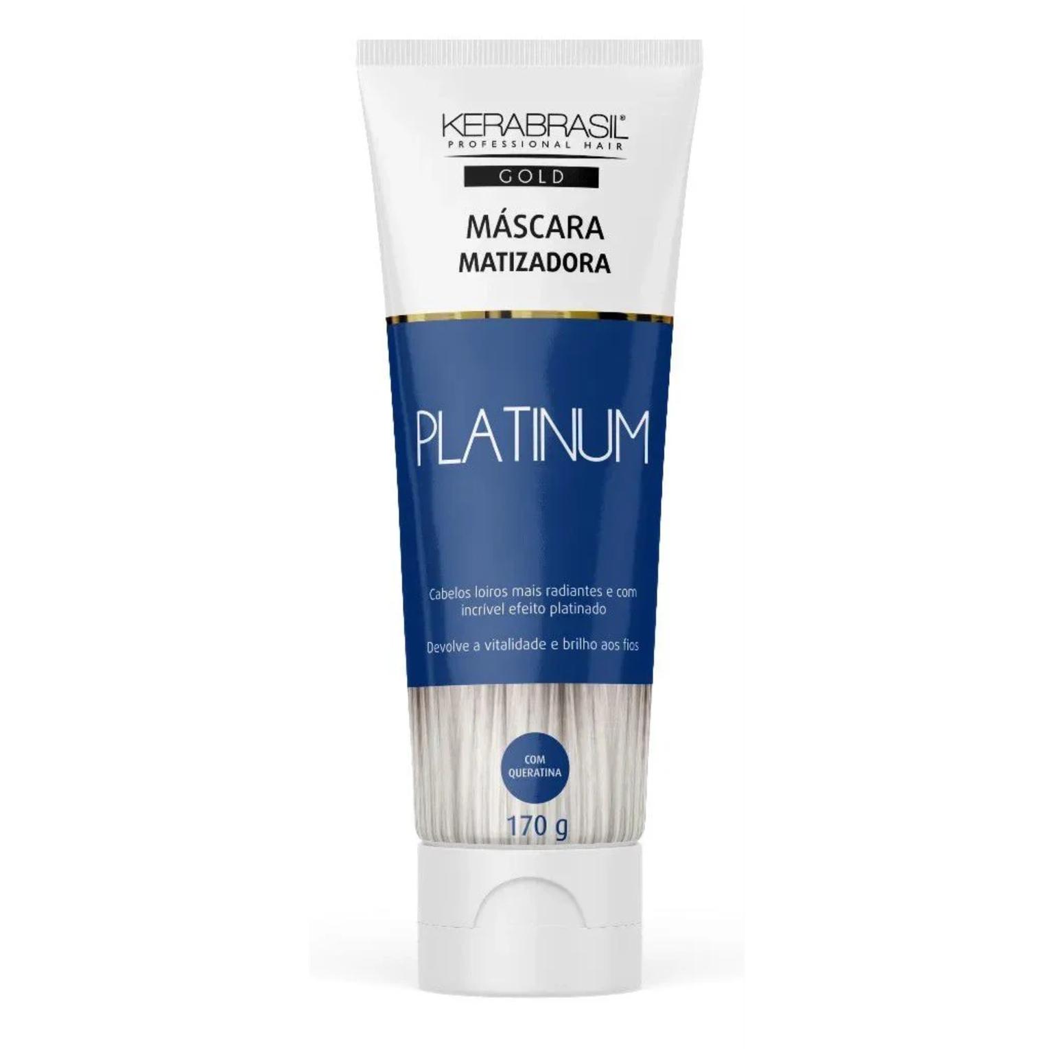 MASCARA TRATAMENTO KERABRASIL PLATINUM BS170G¬