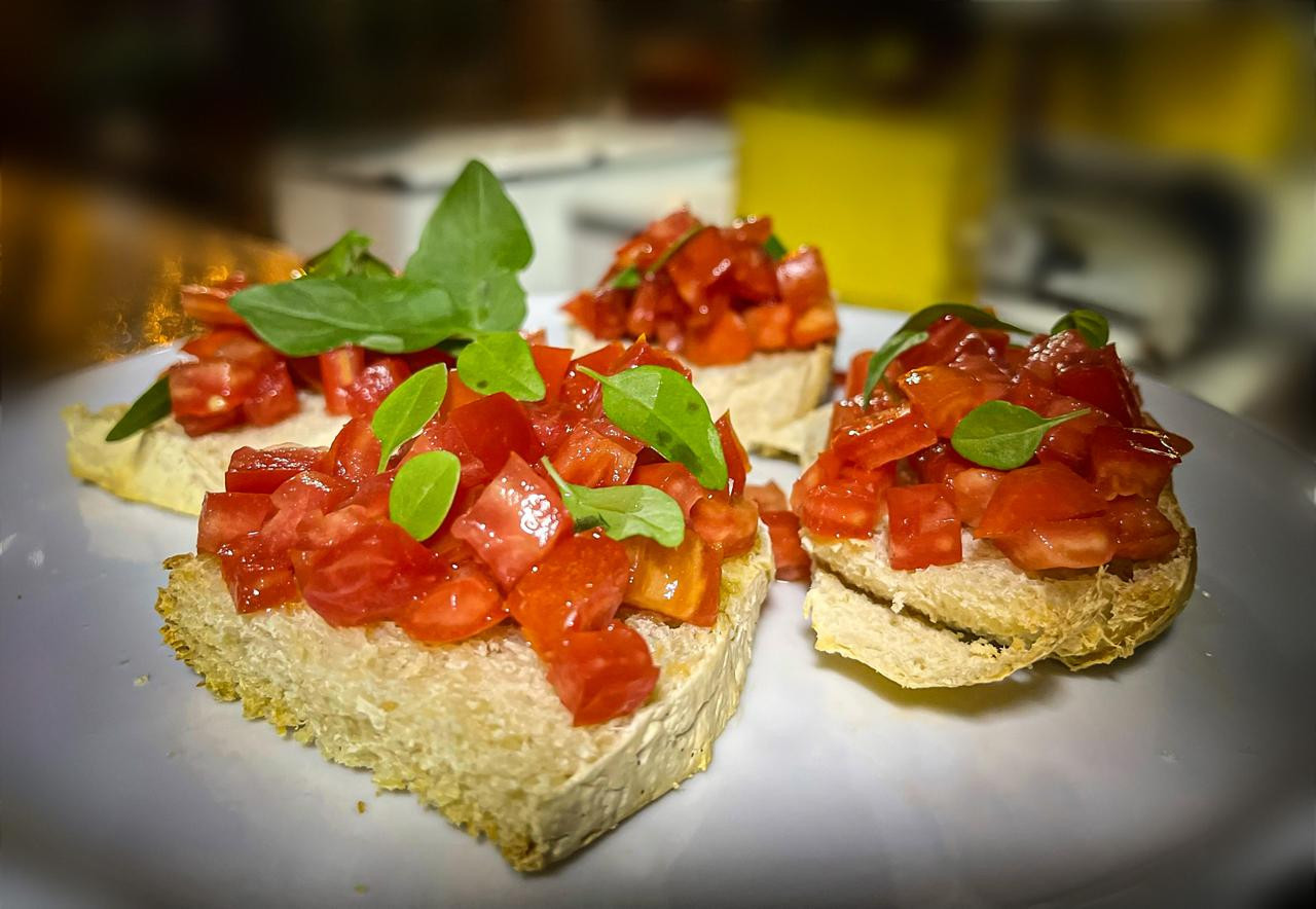 Brusketta de tomate