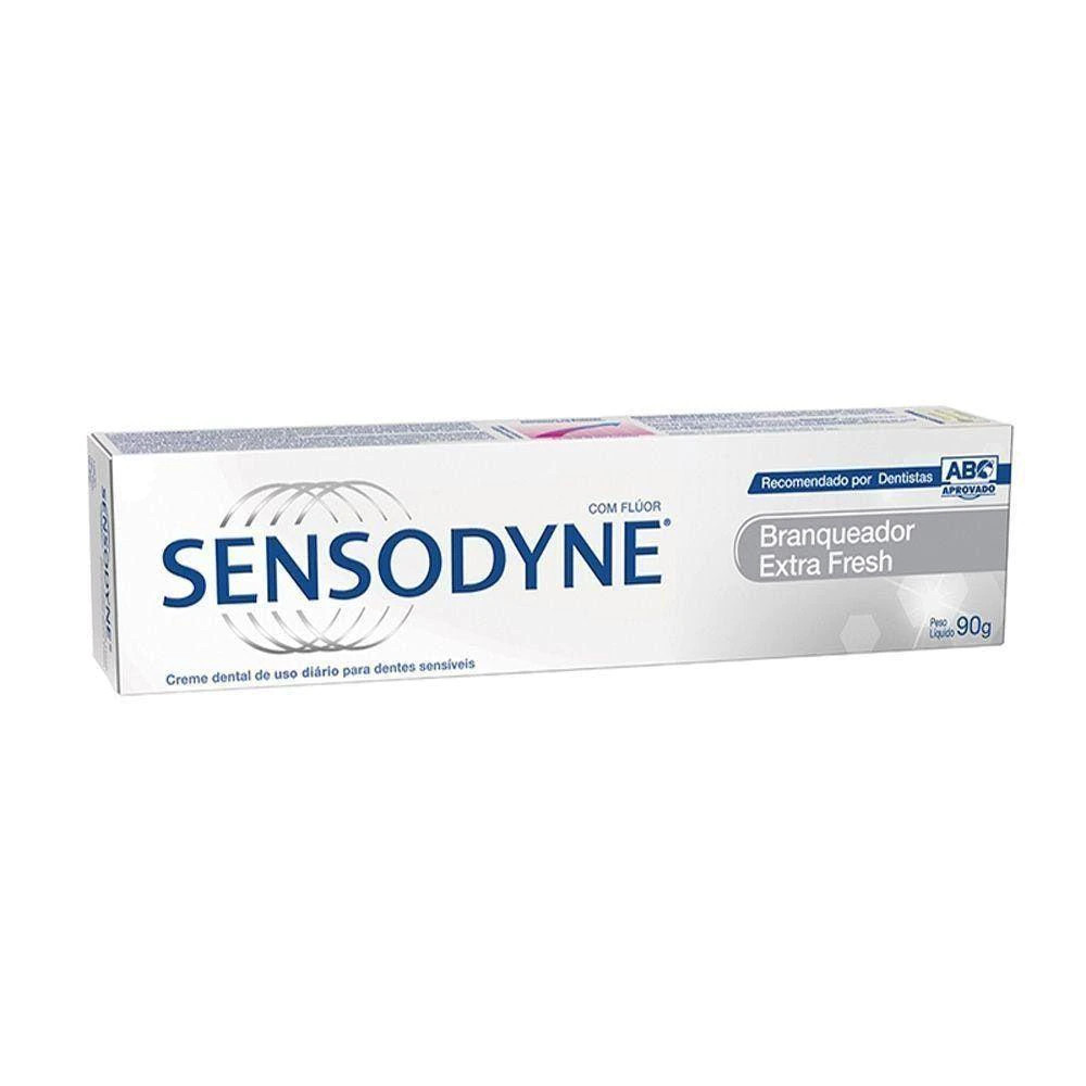 CREME DENTAL SENSODYNE BRANQUEADOR EXTRA FRESH 90G