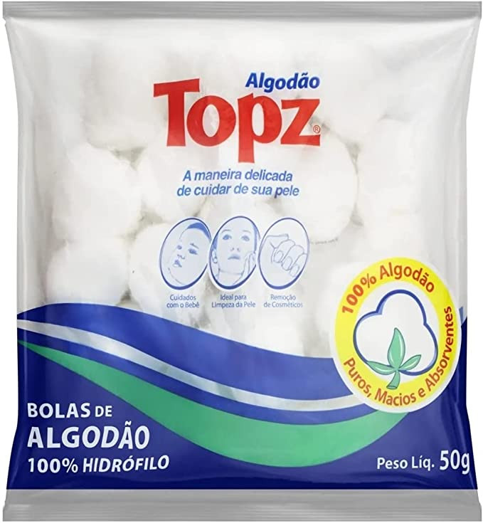 ALGODAO TOPZ BOLAS SC50G