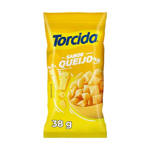 Salgadinho Sabor Queijo Torcida Jr. 38g