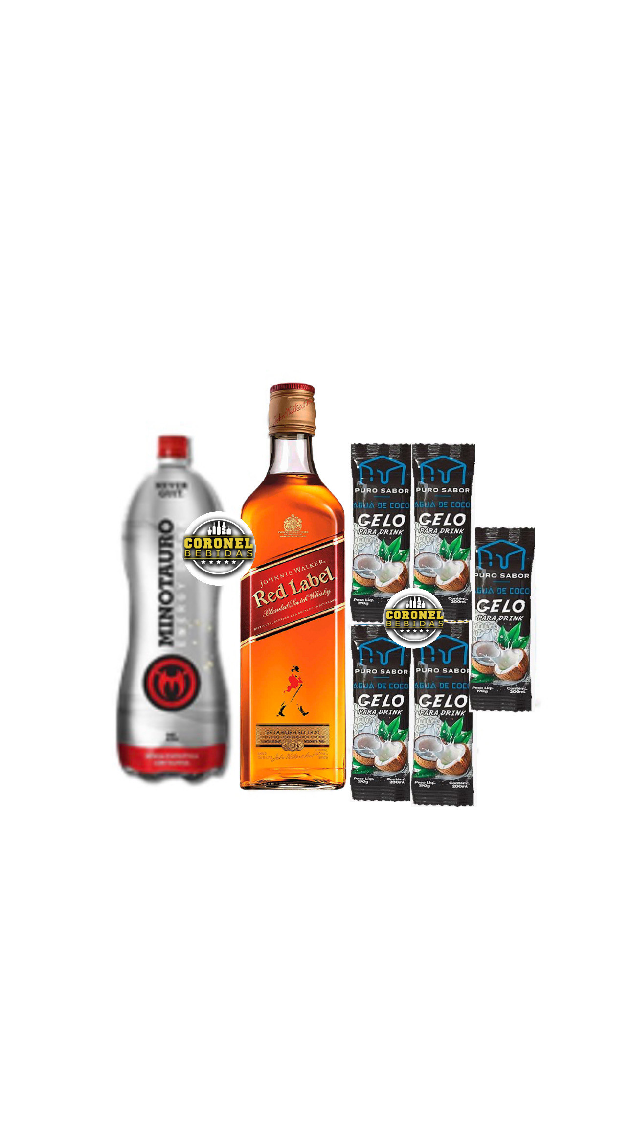 RedLabel 1L+ 1 Minotauro 2L + 5 Gelo de coco 