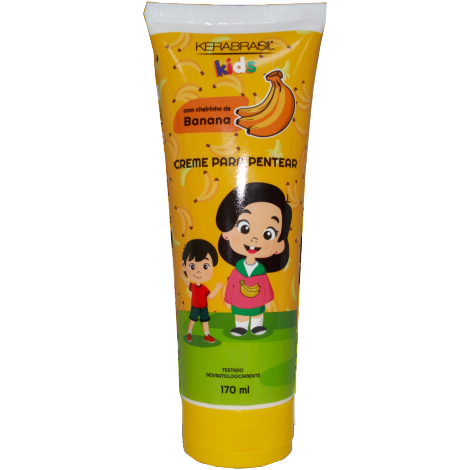 CREME PENTEAR KERABRASIL KIDS BANANA 170ML¬