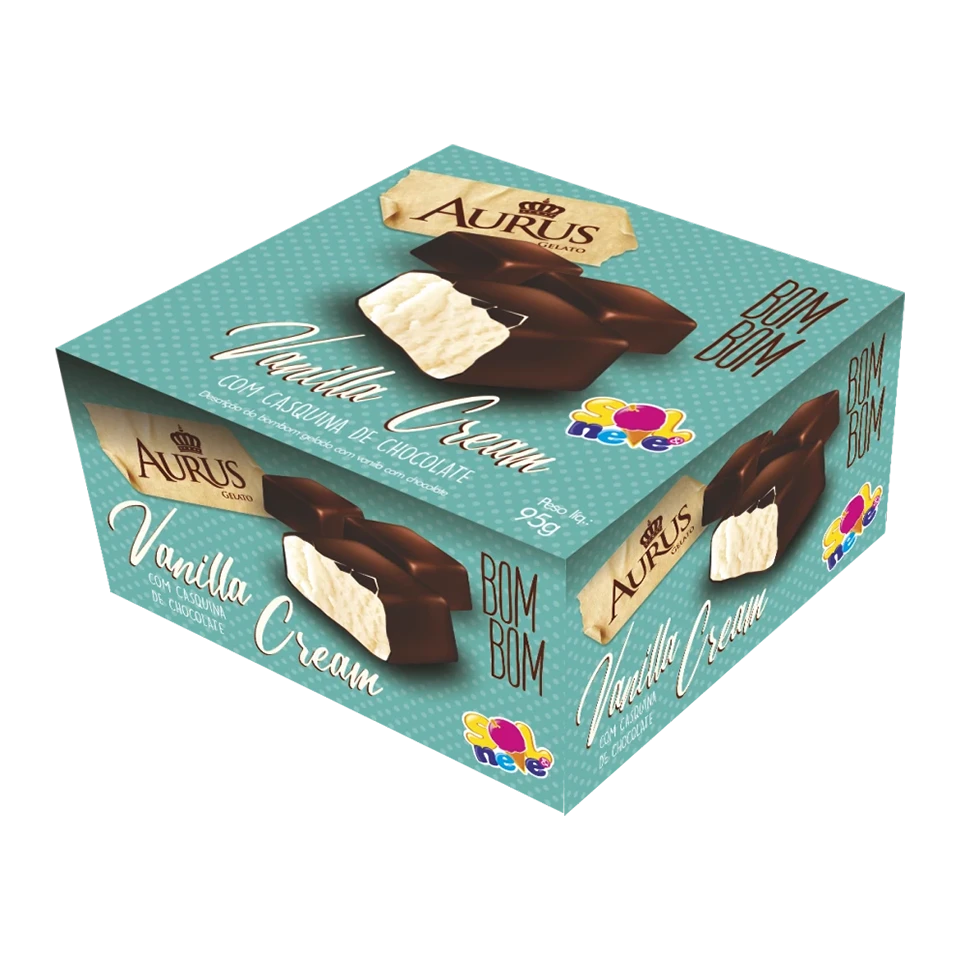 Bombom de sorvete Vanilla Cream 