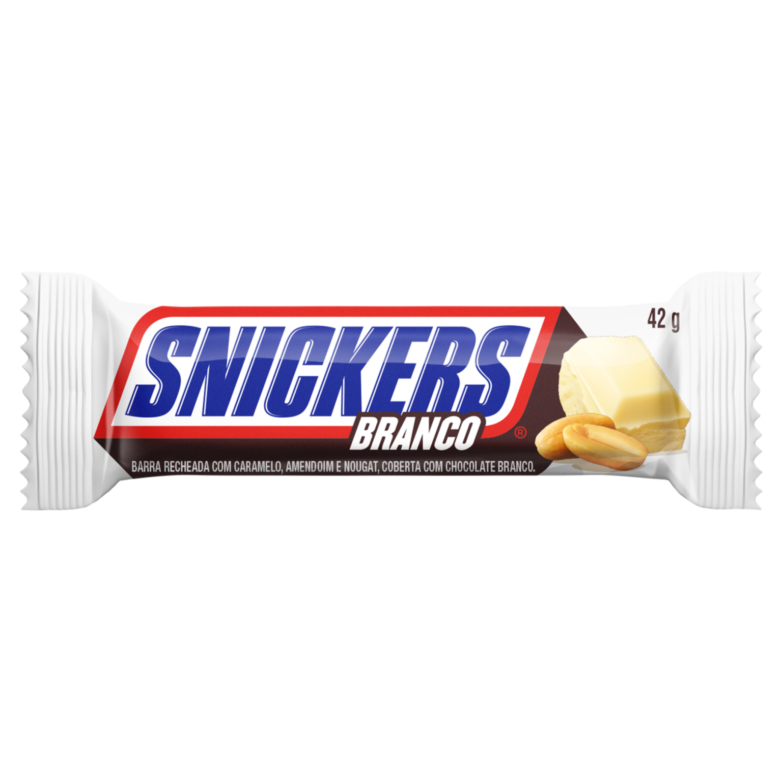 Chocolate Snickers Branco 42g