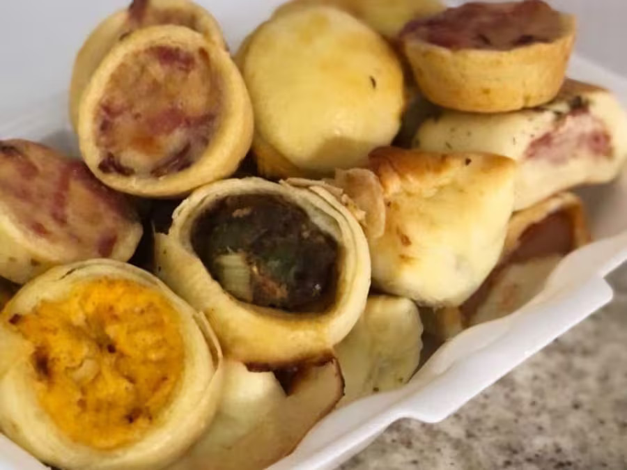 Bandeja 20 Salgadinhos Variados