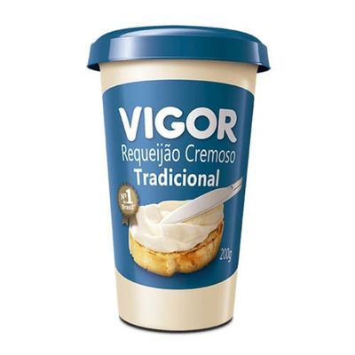 Requeijão Cremoso Tradicional Vigor Copo 200g