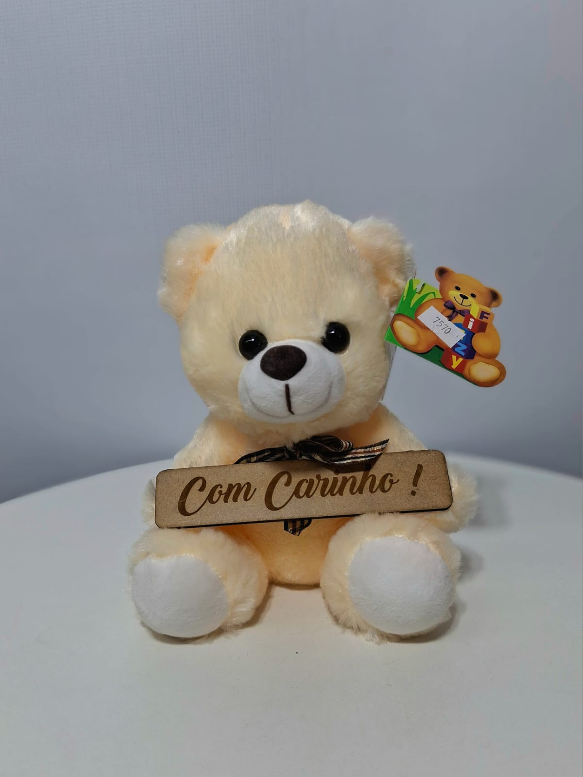 PELUCIA PLACA CARINHOSA