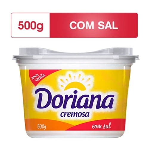Margarina Cremosa com Sal Doriana 500 g