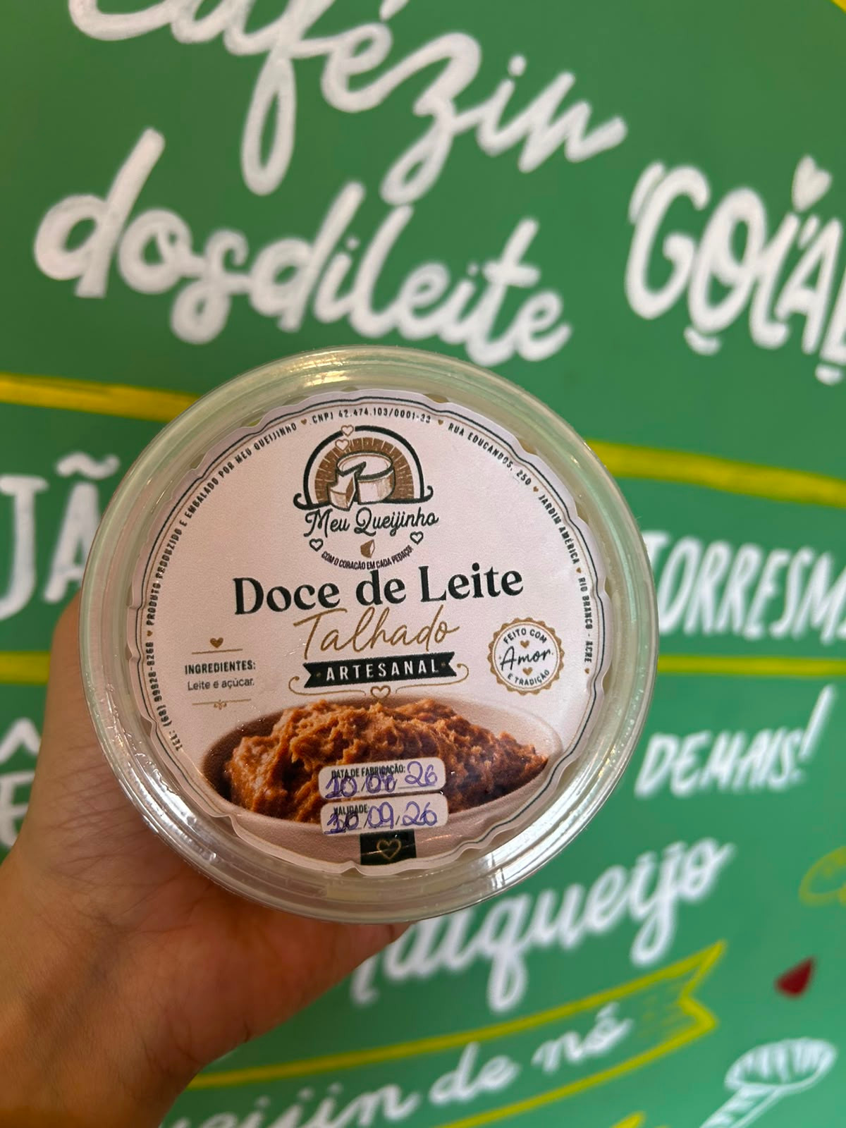 Doce de Leite Caseiro Talhado - Meu Queijinho