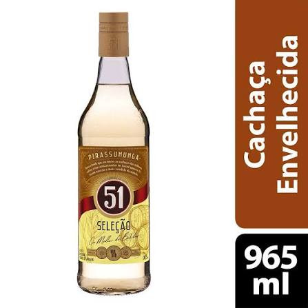 CACHACA 51 PIRASS.SELECAO 965ML