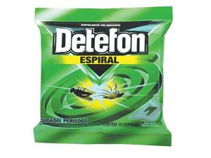REPELENTE ESPIRAL DETEFON C/10UN