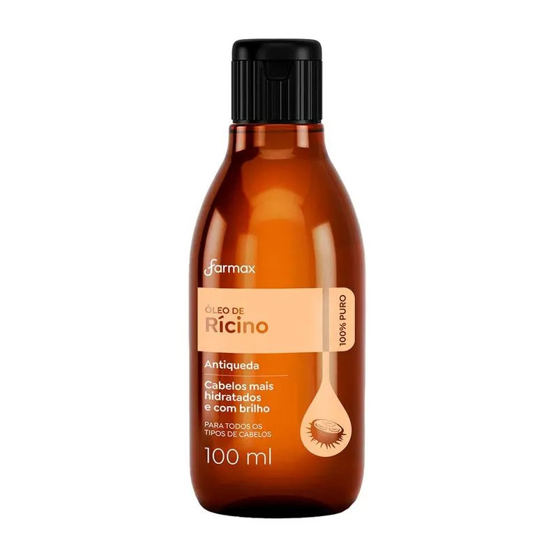 OLEO CAPILAR RICINO FARMAX 100ML