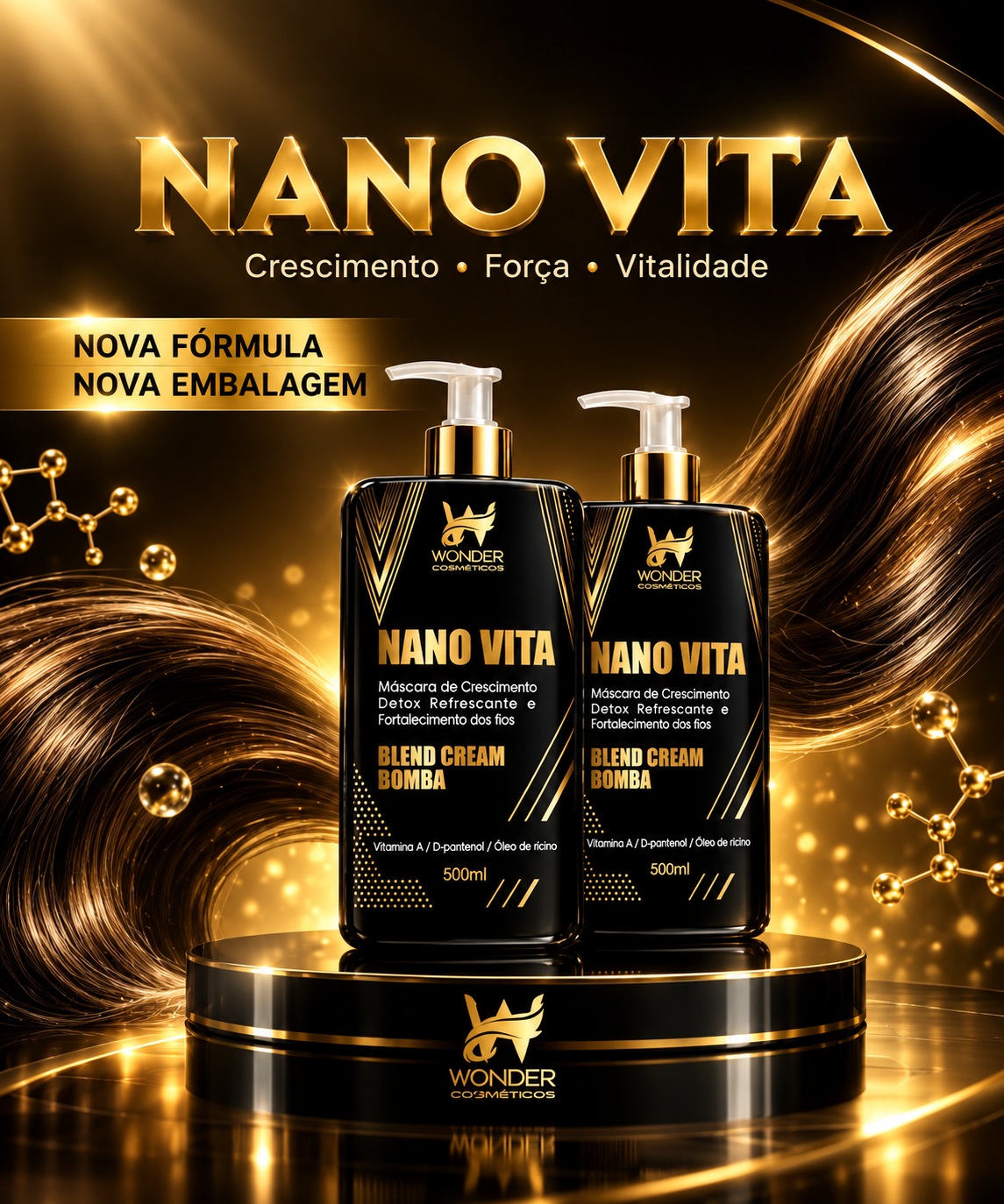 KIT MANUTENÇÃO NANO VITA WONDER C/ 2 PROD.