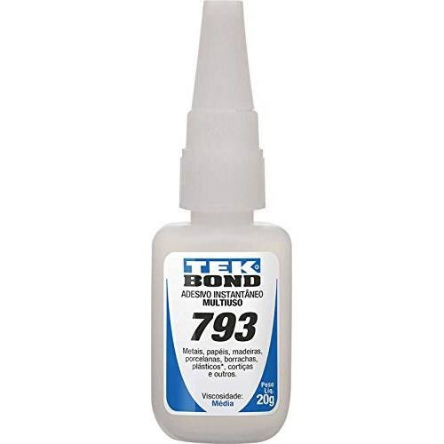 Cola Instantânea Tekbond 793 Bico Ante Entupimento 20g
