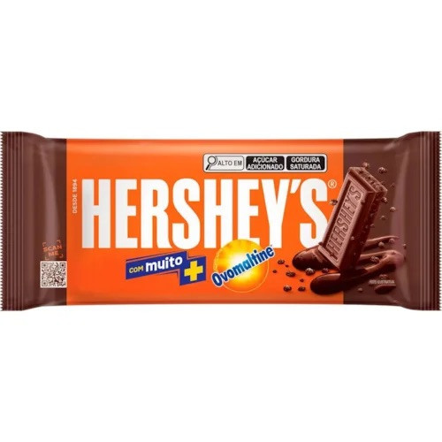 CHOCOLATE BARRA HERSHEY`S OVOMALTINE 82G