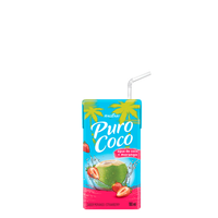 AGUA DE  COCO PURO COCO MORANGO 200ML