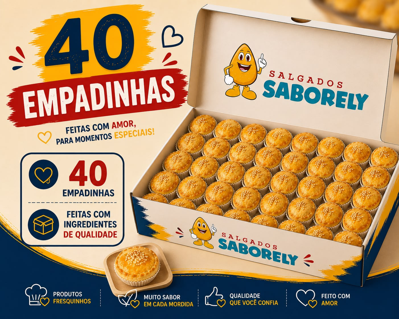40 EMPADAS