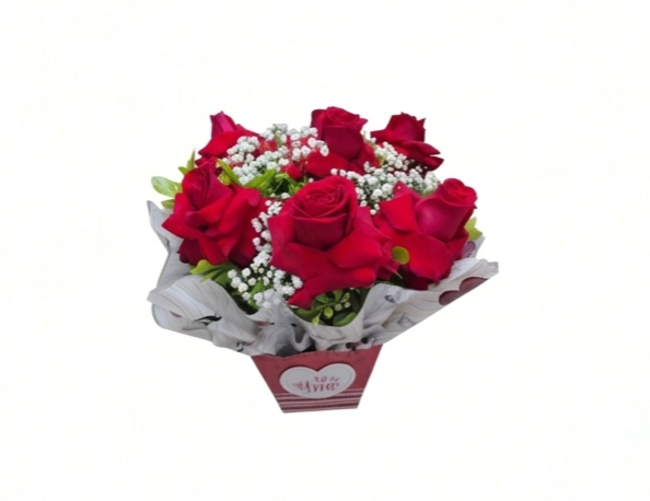 Arranjo de rosas colombiana