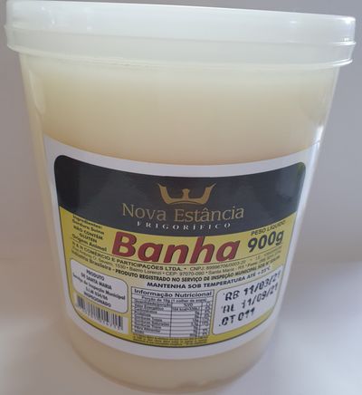 Banha Nova Estância 900g