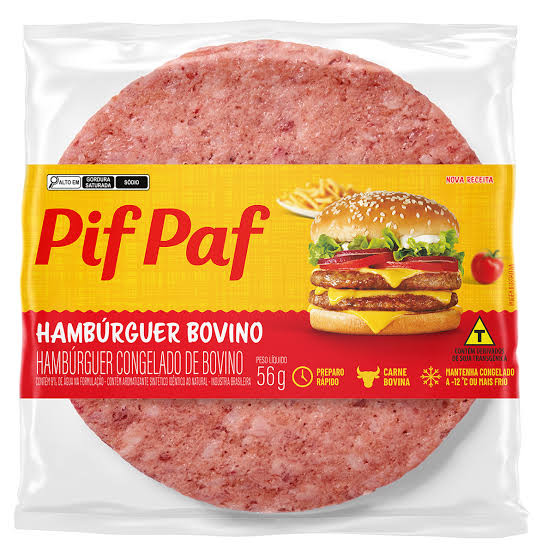 CARNE DE HAMBURGUER 56G