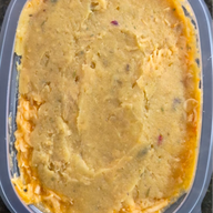ESCONDIDINHO BATATA DOCE C/ FRANGO 320 GRAMAS (Congelado)