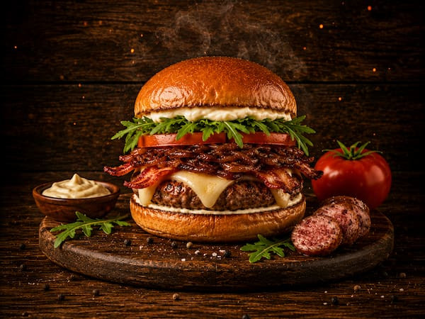 Hambúrguer Toscano Defumado Premium