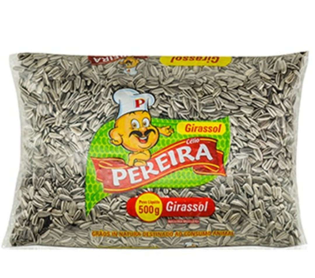 SEMENTE DE GIRASSOL PEREIRA 500G