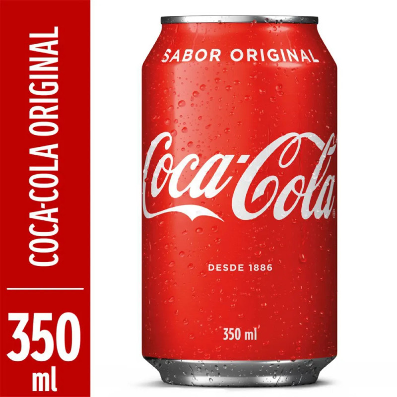 COCA-COLA 350ML (LATA)