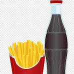 Batata P + Coca Lata