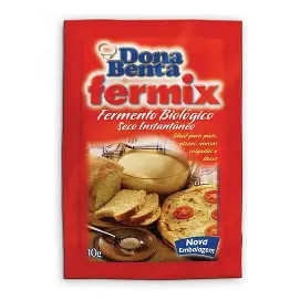 Fermento em Po Fermix Biologico (Dona Benta) 10g