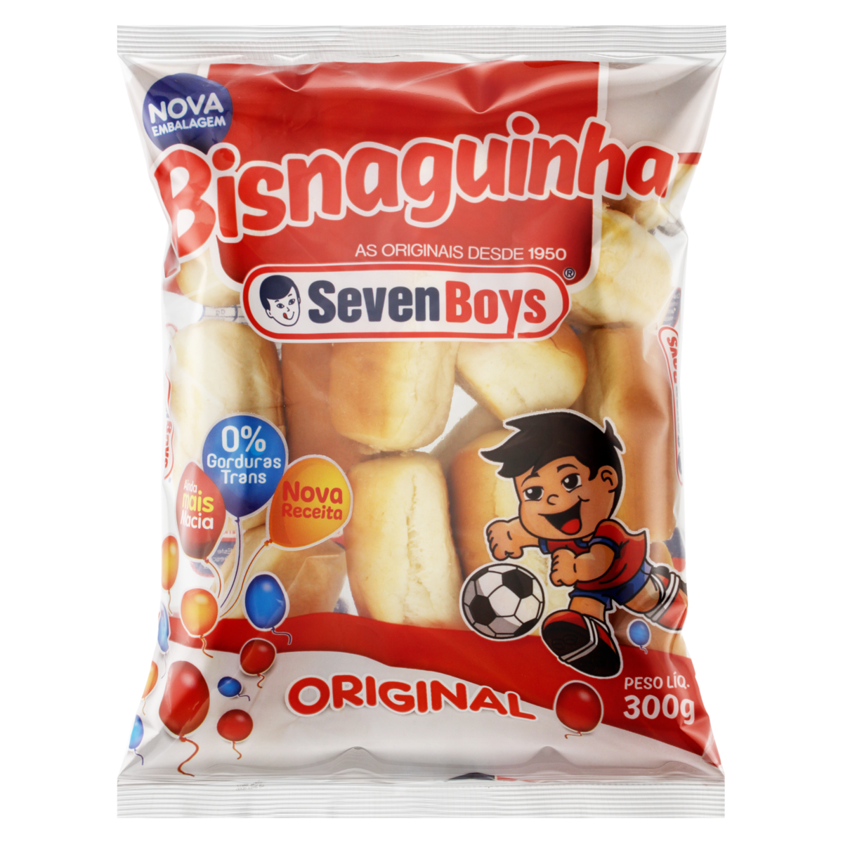 Bisnaguinha Seven Boys 300g