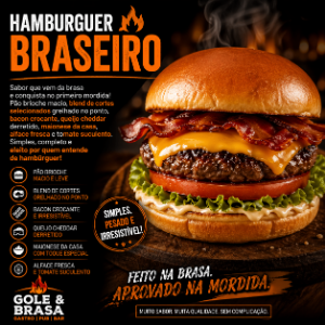 HAMBURGUER BRASEIRO