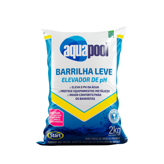 AQUAPOOL BARRILHA LEVE ELEVADOR PH 2KG