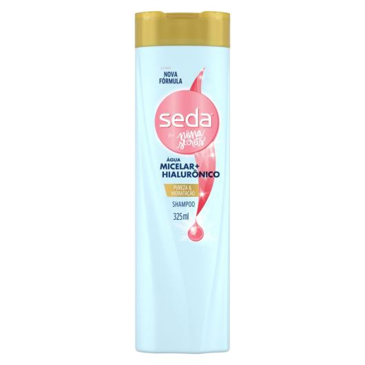 SHAMPOO SEDA ÁGUA MICELAR+HIALURÔNICO 325ML