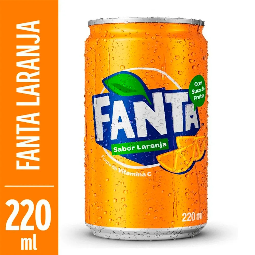 Fanta laranja 220ml