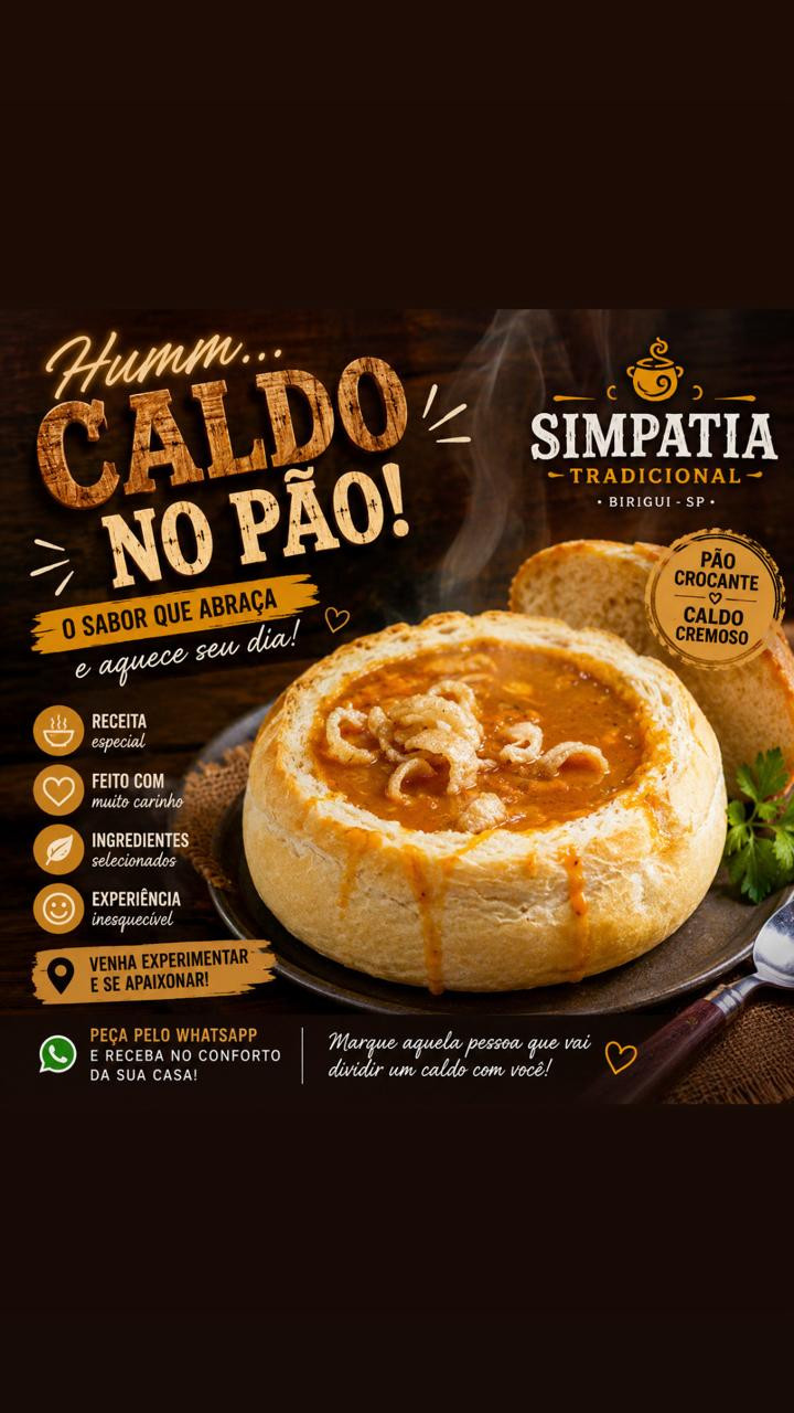 Caldo no Pão