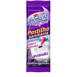 PASTILHA SANITARIA AROMASIL LAVANDA 10G