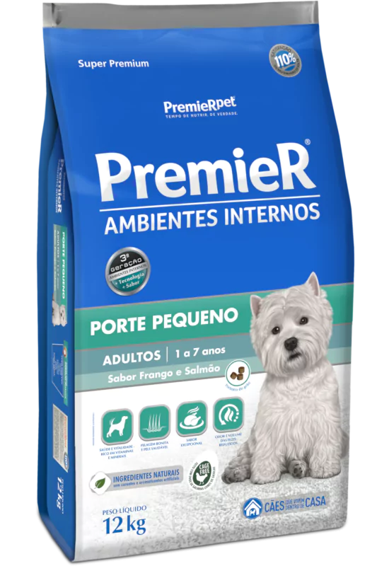 Premier Ambientes Internos Adulto  Porte Pequeno 7,5kg