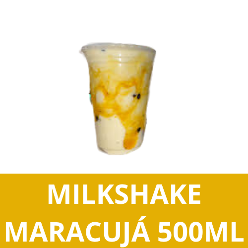 500ML MILKSHAKE MARACUJA