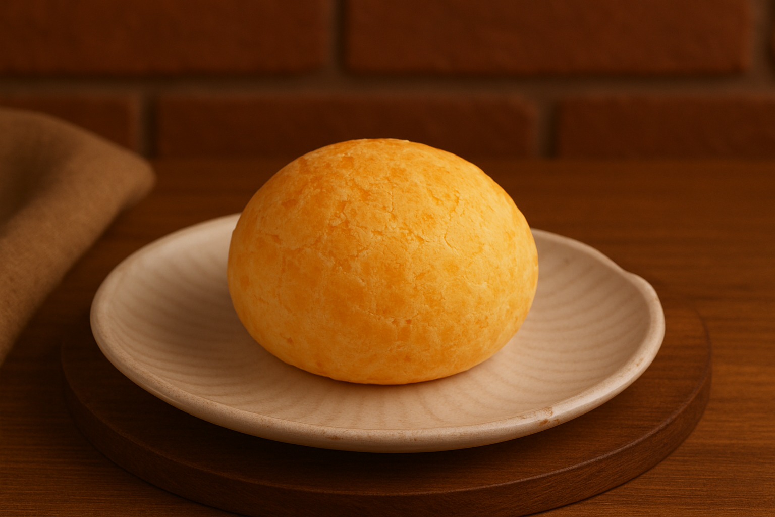 Pão de queijo somente na parte da manha