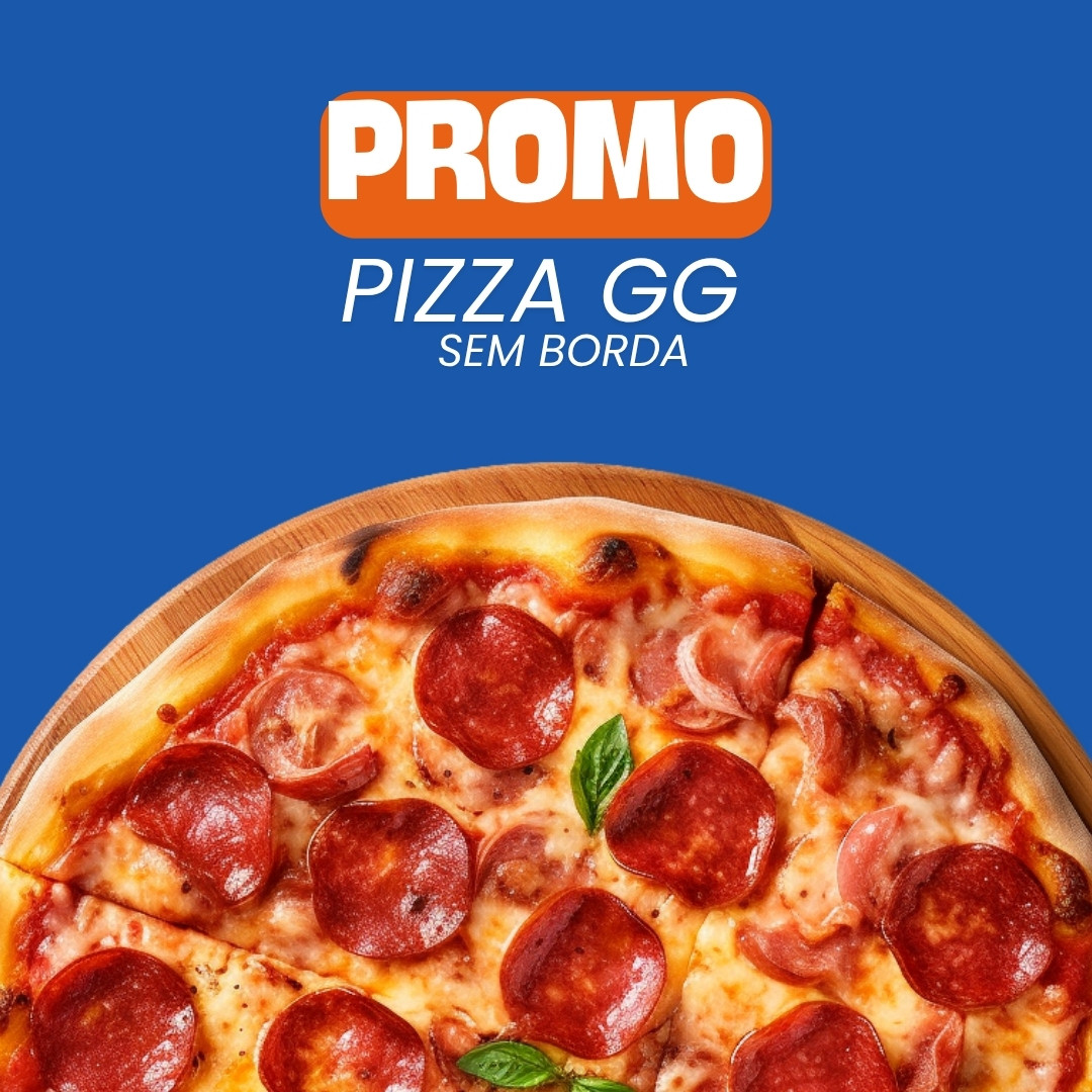PROMOCAO 1 PIZZA GIGANTE SEM BORDA