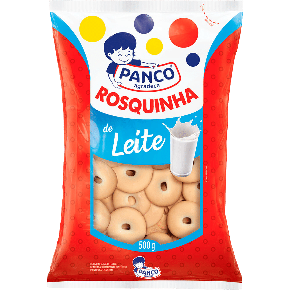 ROSQUINHA PANCO LEITE 500G