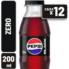 Refrigerante Pepsi Black Pet 200ml  
