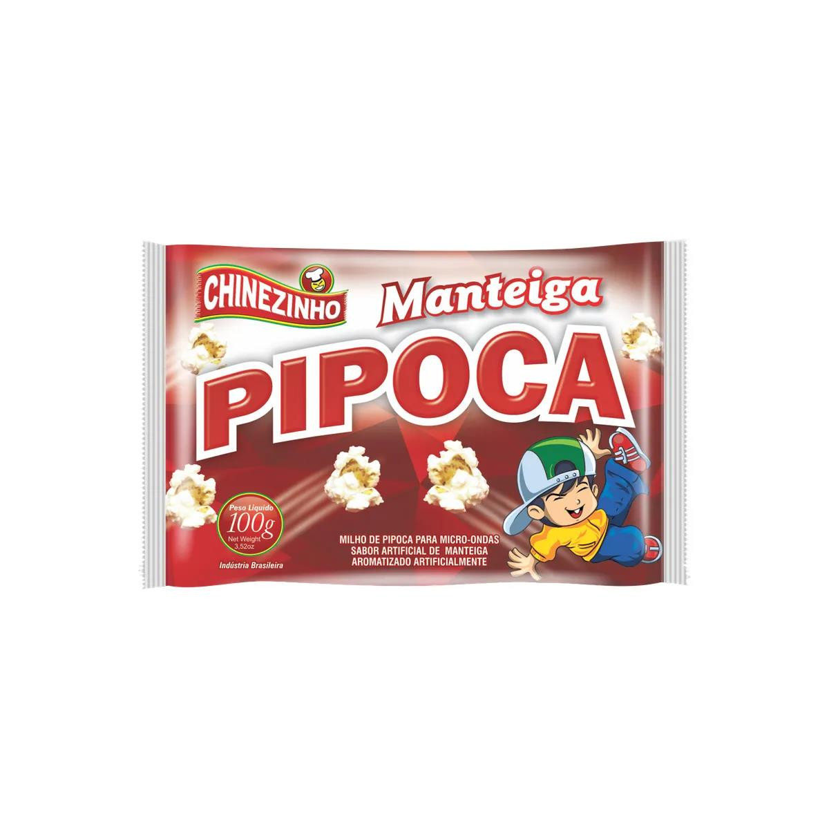 PIPOCA MIC CHINEZINHO 100G MANTEIGA