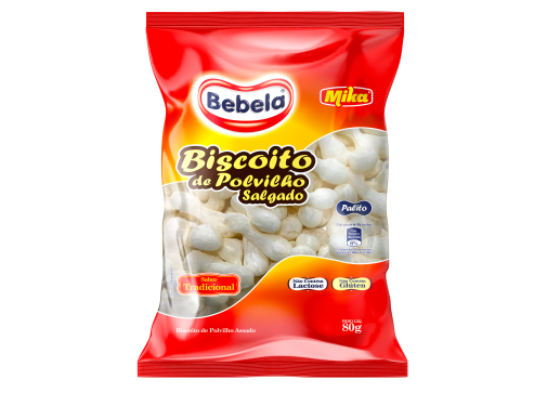 BISC DE POLVILHO BEBELA PALITO TRADICIONAL 80G