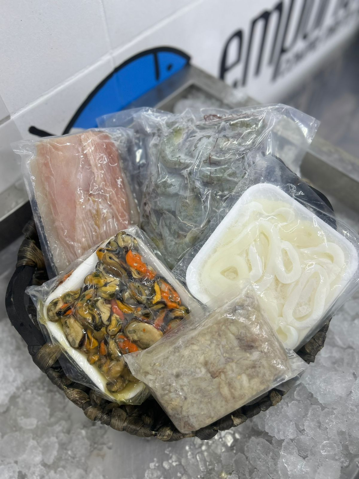 Kit Frutos do mar 🐙 
