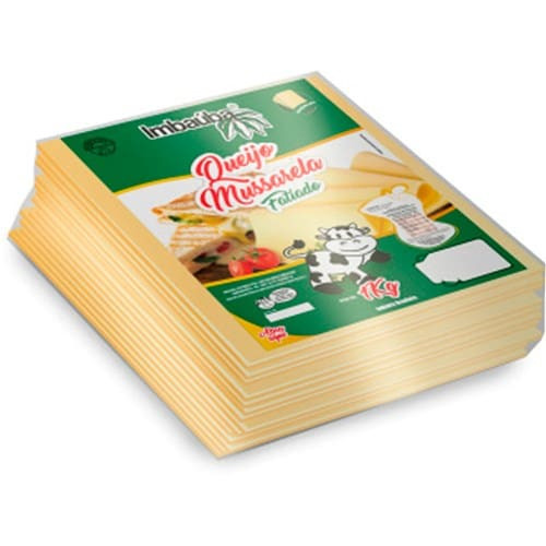 Queijo Mussarela Fatiado Imbauba 1kg