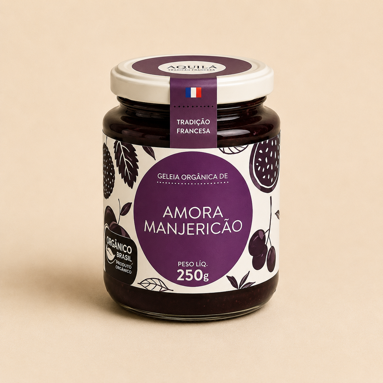 Geléia de Amora com Manjericão